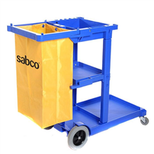 Sabco Janitor Cart Blue