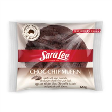 Sara Lee Individually Wrapped Muffins Choc Chip 120g