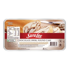 Sara Lee Pound Cake Chocolate Swirl 300g