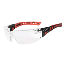 Scope Speed RedBlack Frame Titanium AFAS Clear Lens