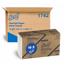 Scott Interfold Multifold Paper Towel Ctn 4000