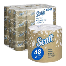 Scott TTissue 2PLY 400SH 48CTN 5741