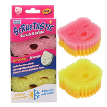 Scrubtastic Scrub  Wipe Sponge Duo 2PK