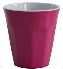 Serroni Melamine Cup 260ml Fushcia Pink