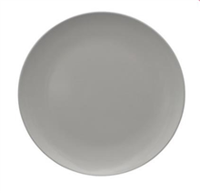 Serroni Melamine Plate 25cm Dusty Grey 