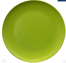 Serroni Melamine Plate 25cm Lime Green
