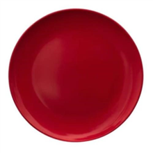 Serroni Melamine Plate 25cm Red