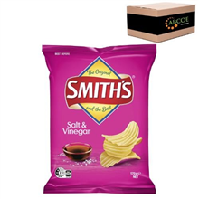Smiths Chips Salt  Vinegar 170g 12CTN