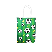 Soccer Paper Bag 4pk