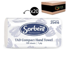 Sorbent Hand Towel Compact 2400CTN 25416