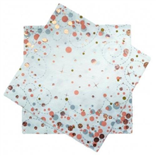 Sparkfizz Rose Gold Napkin 16Pk