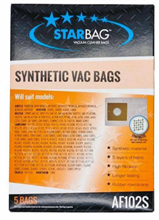 Starbag AF366 Paper Vacuum Bag 5 Pack