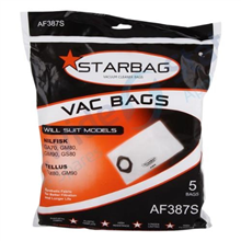 Starbag AF387S Synthetic Vac Bag 5PK