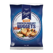 Steggles Chicken Breast Nuggets Tempura 1kg