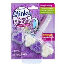 Stinky Bowl Cleaner With Bleach Lavender Vanilla 70g