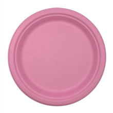 Sugarcane Snack Plate Pastel Pink 7  25 pk