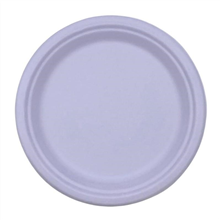 Sugarcane Snack Plate Pastel Purple 7  25 pk