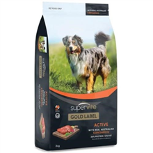 Supervite Gold Label Active Kangaroo 3kg