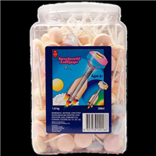 Sweetworld Lollipops 16kg 200 Jar