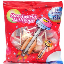 Sweetworld Lollipops 125g