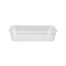 TAKEAWAY CONTAINER RECT MWAVE 500ML 50SLV