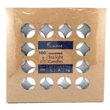 TEALIGHT CANDLES 4 HR 100PK 