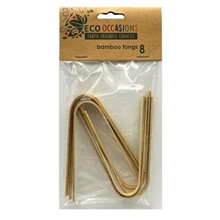 TONGS BAMBOO 10CM 8PK  460553
