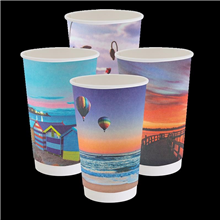 Tailored Hot Cup 12OZ DWall Postcard 25PK