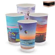 Tailored Hot Cup 16OZ DWall Postcard 500CTN