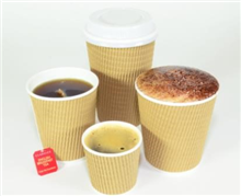 Tailored Hot Cup 4Oz TWall Brown 25Pk