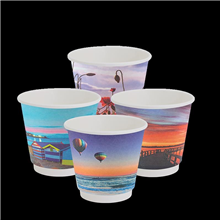 Tailored Hot Cup 8OZ DWall Postcard 25PK