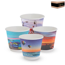 Tailored Hot Cup 8OZ DWall Postcard 500CTN