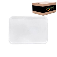 Takeaway Container Lid Rectangular 50Slv 500Ctn