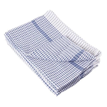 Tea Towel Vogue Wonderdry Blue  White 10PK