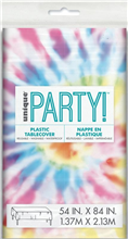 Tie Dye Swirl Tablecover Rect