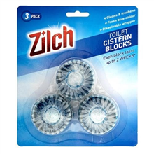 Toilet Cistern Block Long Lasting Blue 3PK