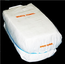 Towel White Laundry Grade 10kg