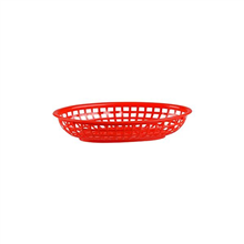 Trenton Bread Basket Oval Red 24X15x5