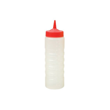 Trenton Sauce Bottle With Red Lid 750mL