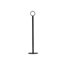 Trenton Table Number Stand SSteel Black 300mm