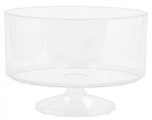 Trifle Container Plastic Clear Medium