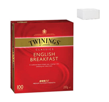 Twinings Tea Bags English Breakfast 100Pack 6Carton