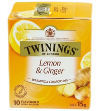 Twinings Tea Bags Lemon  Ginger 10Pack