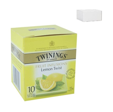 Twinings Tea Bags Lemon Twist 10Pack 12Carton