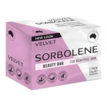 VELVET SORBOLENE BEAUTY BAR 2PK 200GM