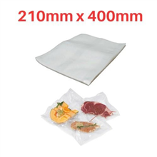 Vacuum Sealer Bag 210mm x 400mm 100PK 