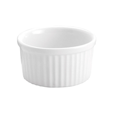 Vitroceram White Souffle Dish 85mm120mL