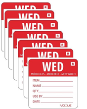 Vogue Removable Day of the Week Label Wednesday