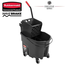 Wavebrake Industrial Mop Bucket 33L Black