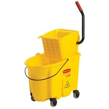 Wavebrake Industrial Mop Bucket 33L Yellow
